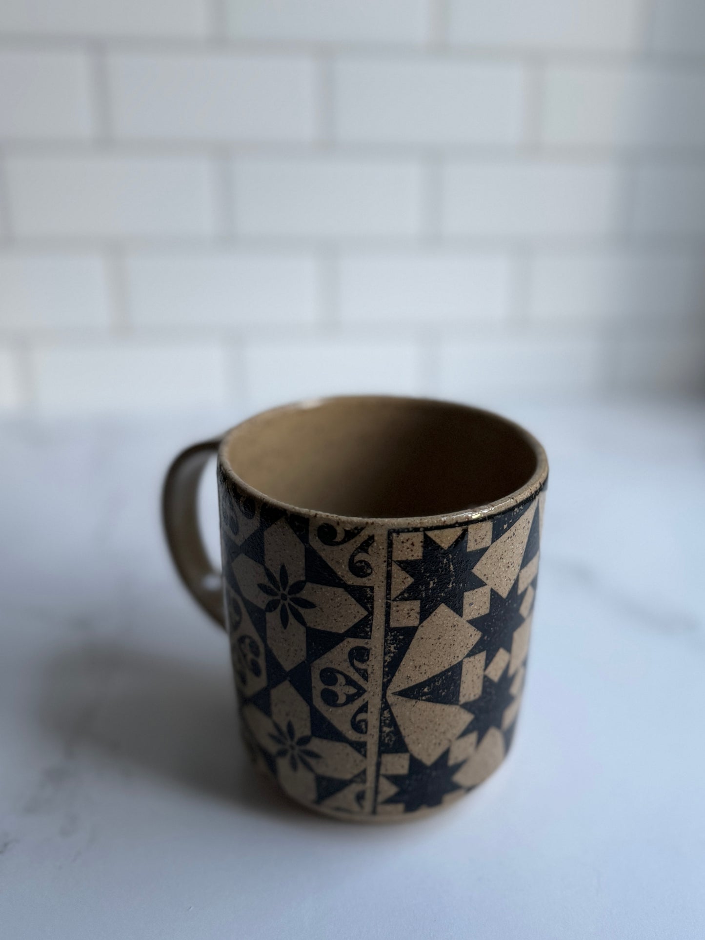 Moroccan tile mug