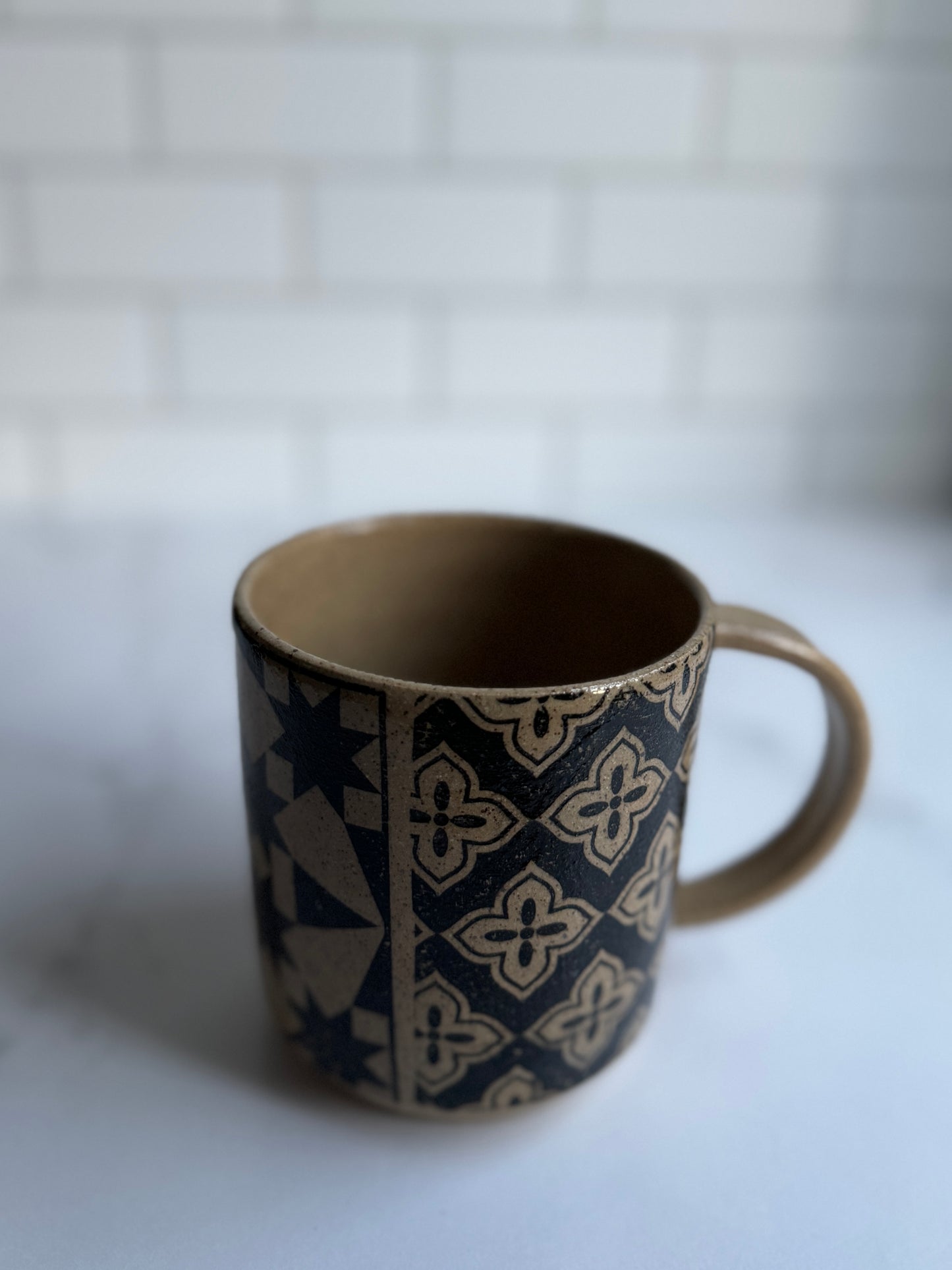 Moroccan tile mug