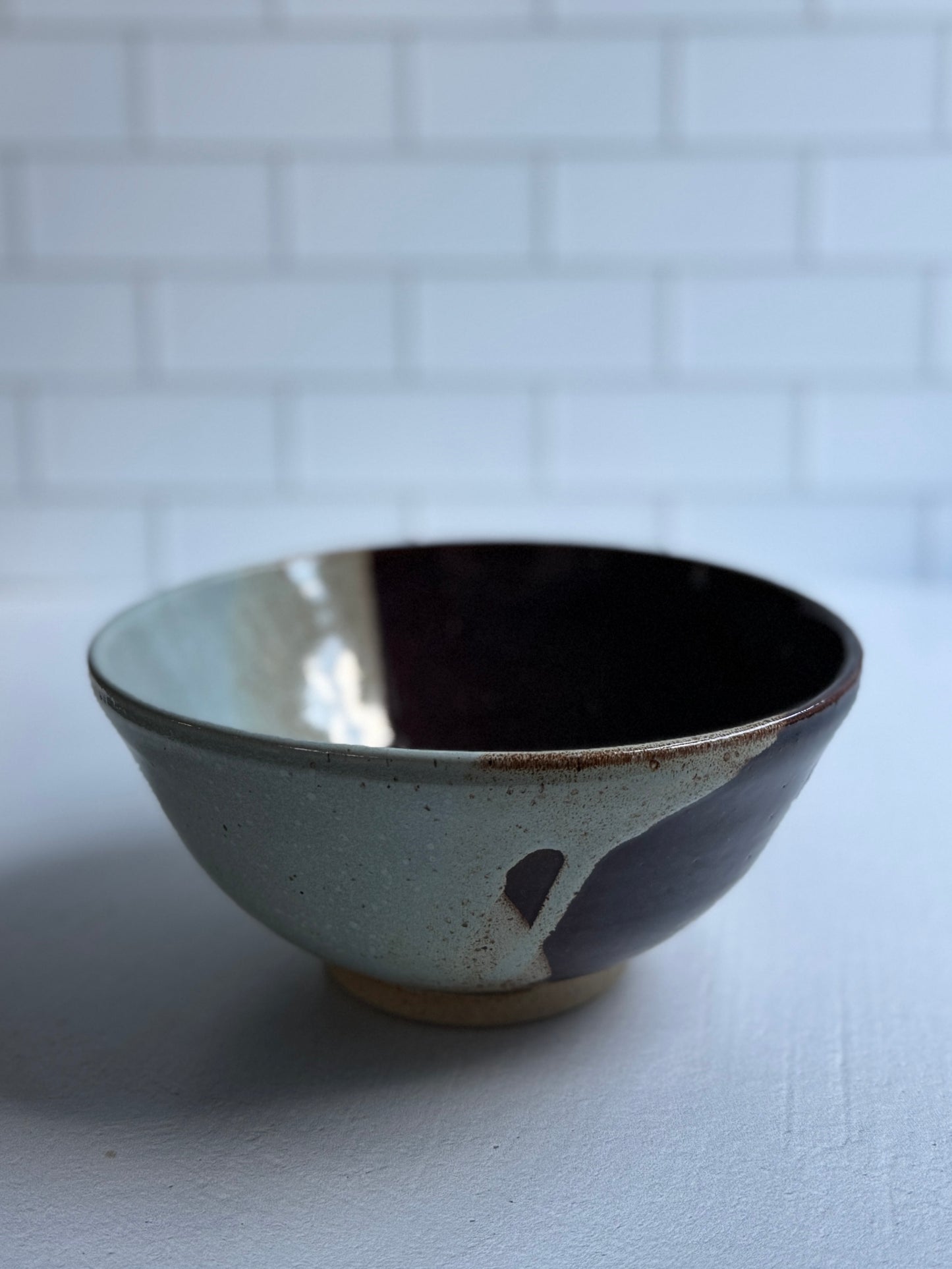 Mint Brown Ombre Bowls