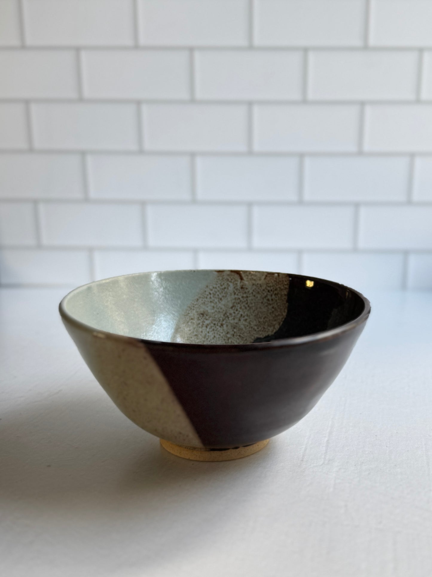 Mint Brown Ombre Bowls